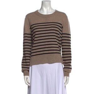 Altuzarra 100% Cashmere Striped Sweater